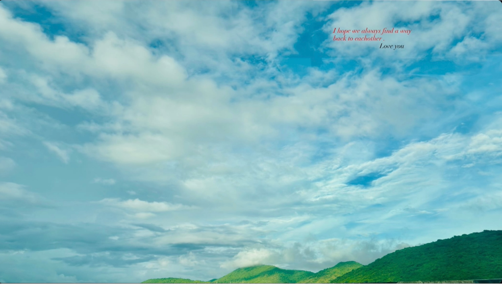 Sky with clouds background